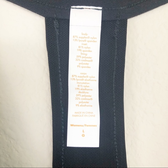 New Lucy Perfect Core Black Halter Tank Top, L - Picture 12 of 15